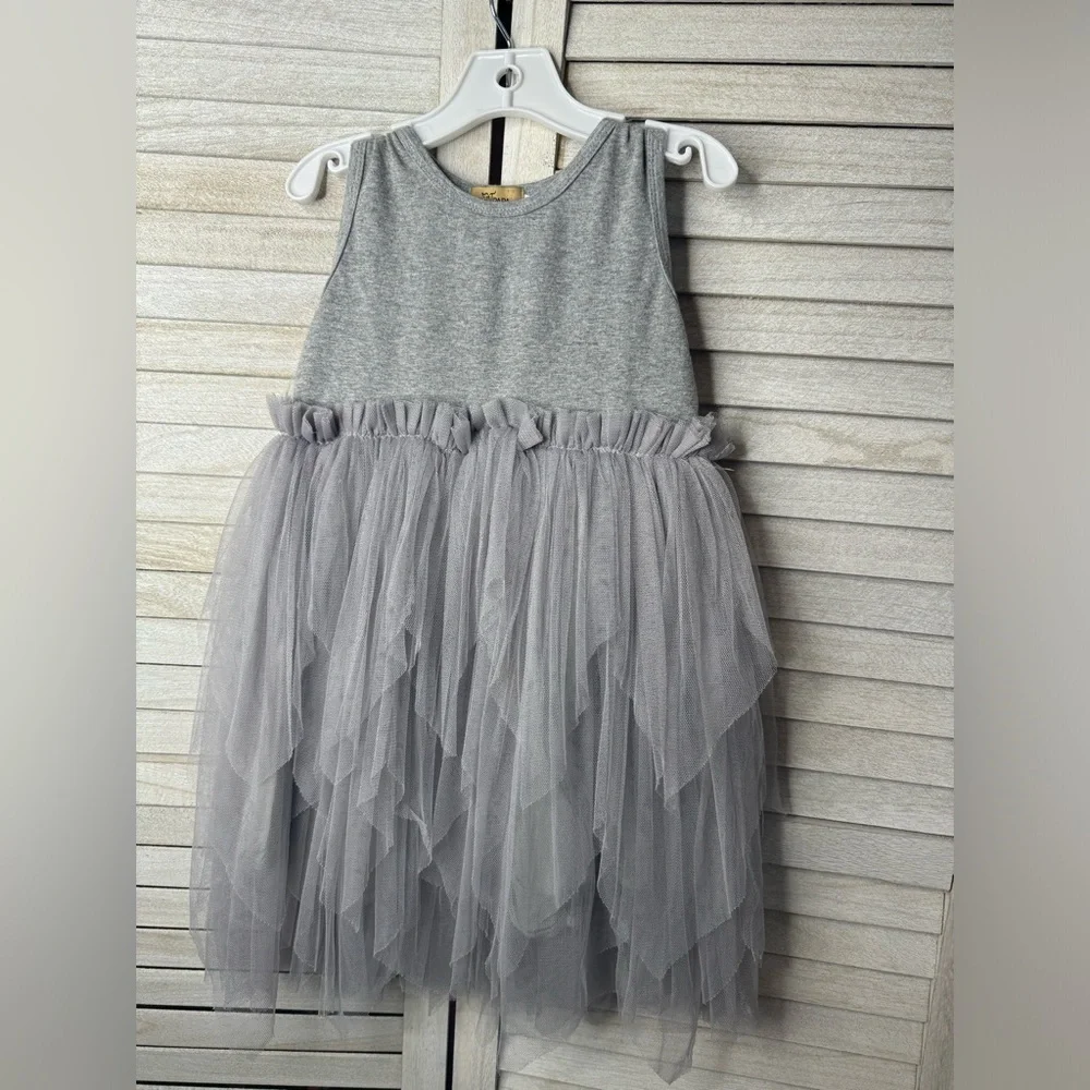 Boutique gray tulle